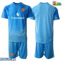 Manchester United Keeper Hjemmedraktsett Barn 2025-26 Kortermet (+ Korte bukser)